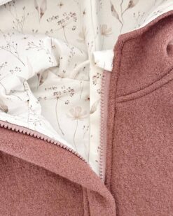 Walkoverall Baby Kind mit Reißverschluss Schurwolle Overall Wolkenzug